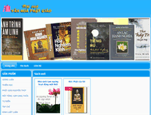 Tablet Screenshot of nhasachvanhoaphatgiao.com